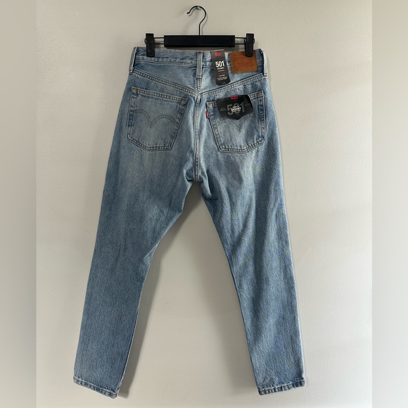 Levi’s 501 Skinny Distressed Light Wash Jeans - Picture 4 of 4